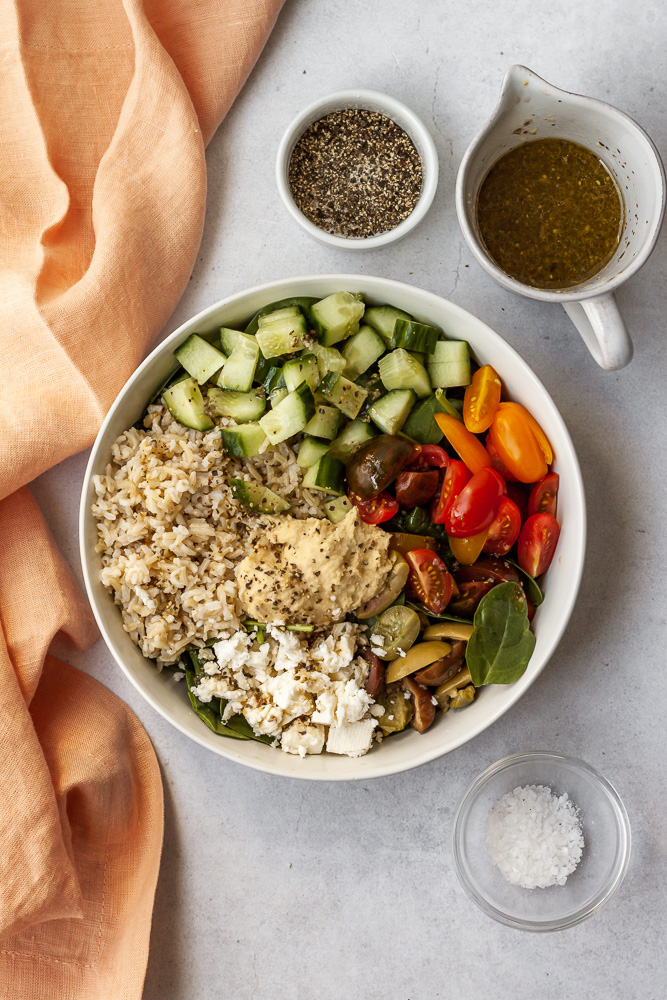 Middle Eastern-Inspired Buddha Bowls (GF) - My Gluten Free Guide